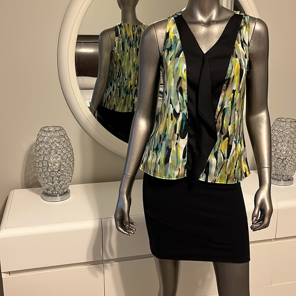 Ann Taylor Mulit-colored Tank Top Size SP